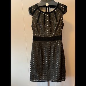 Black lightweight spring dress